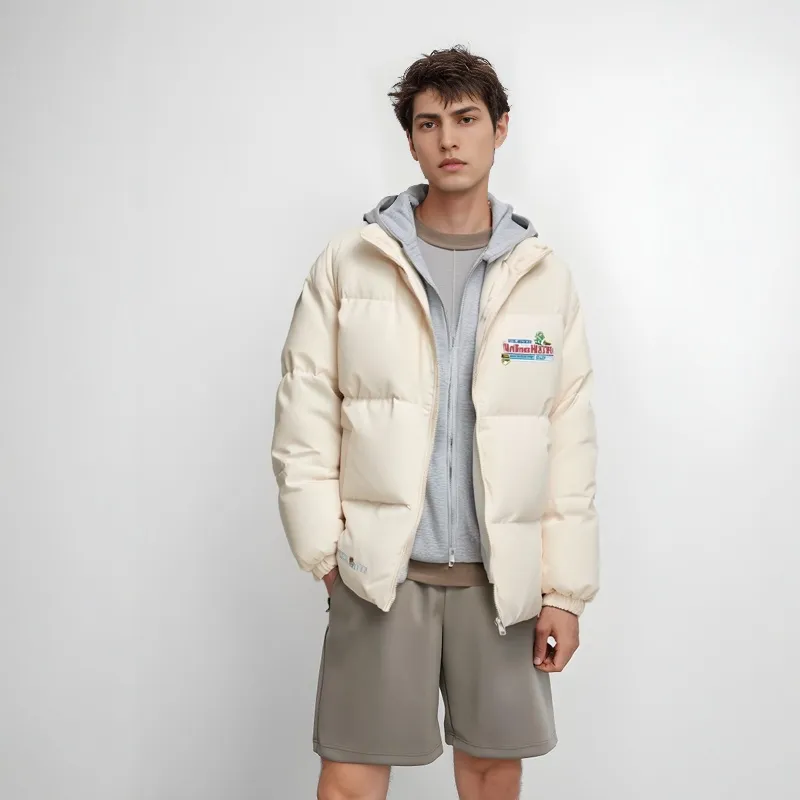 VniVerseVClub Puffer Jacket Coat Unisex-22