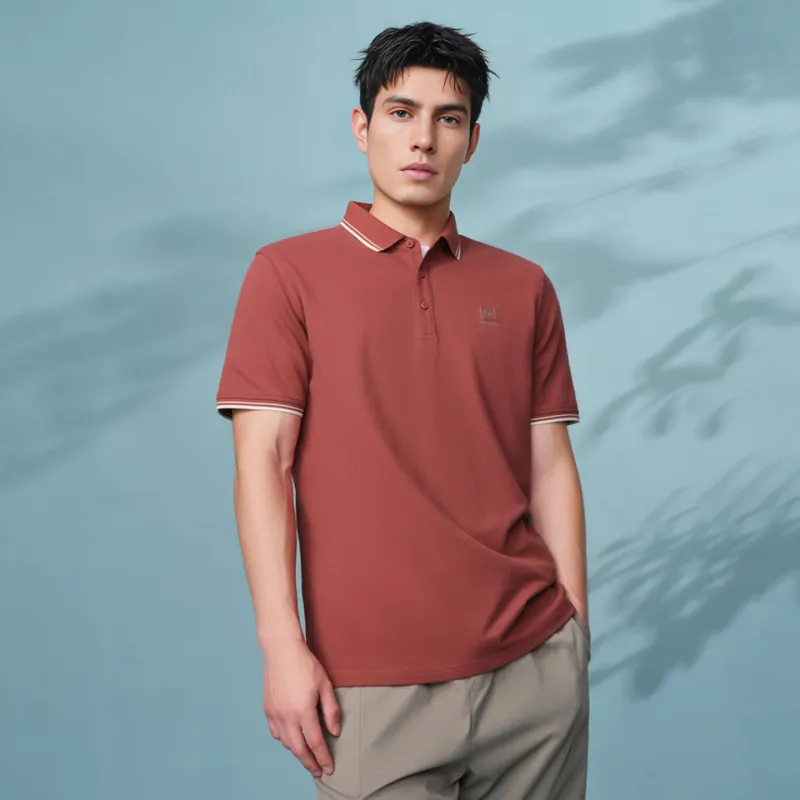 HLA Chinese Dragon Series Polo Shirt Men's-24