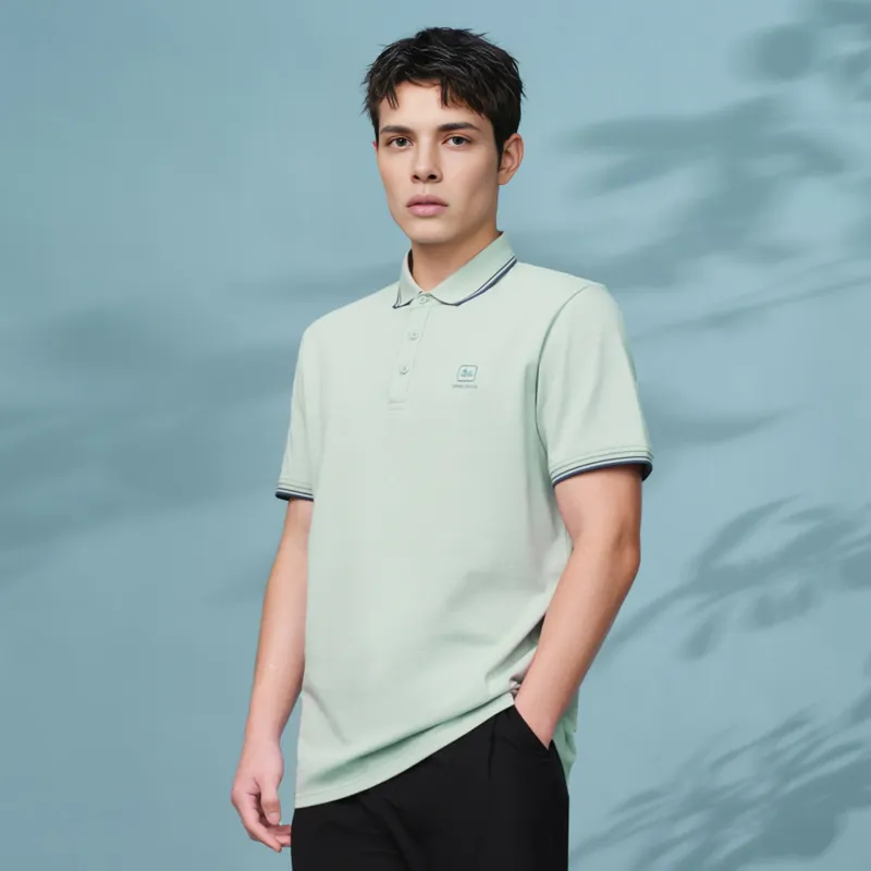 HLA Chinese Dragon Series Polo Shirt Men's-14