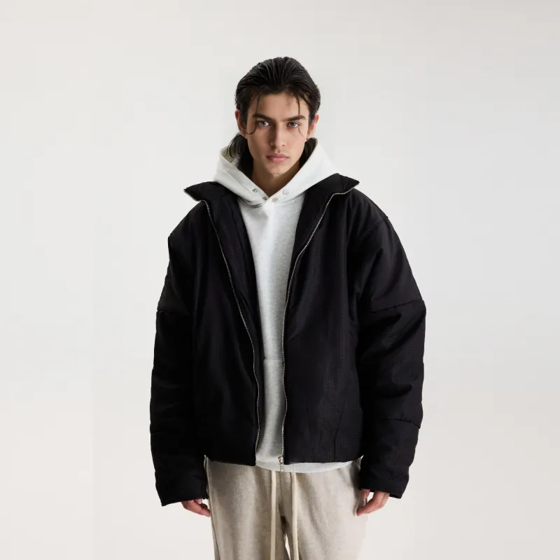 COLDSTONE Puffer Jacket Unisex Black-2