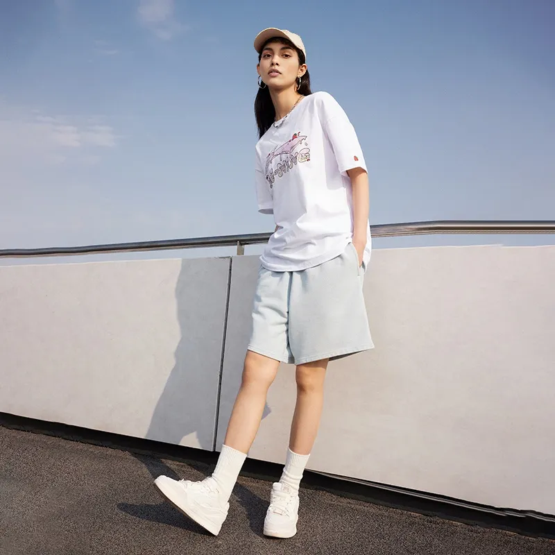 LiNing Sports Fashion Collection T Shirt Women's Standard White-2