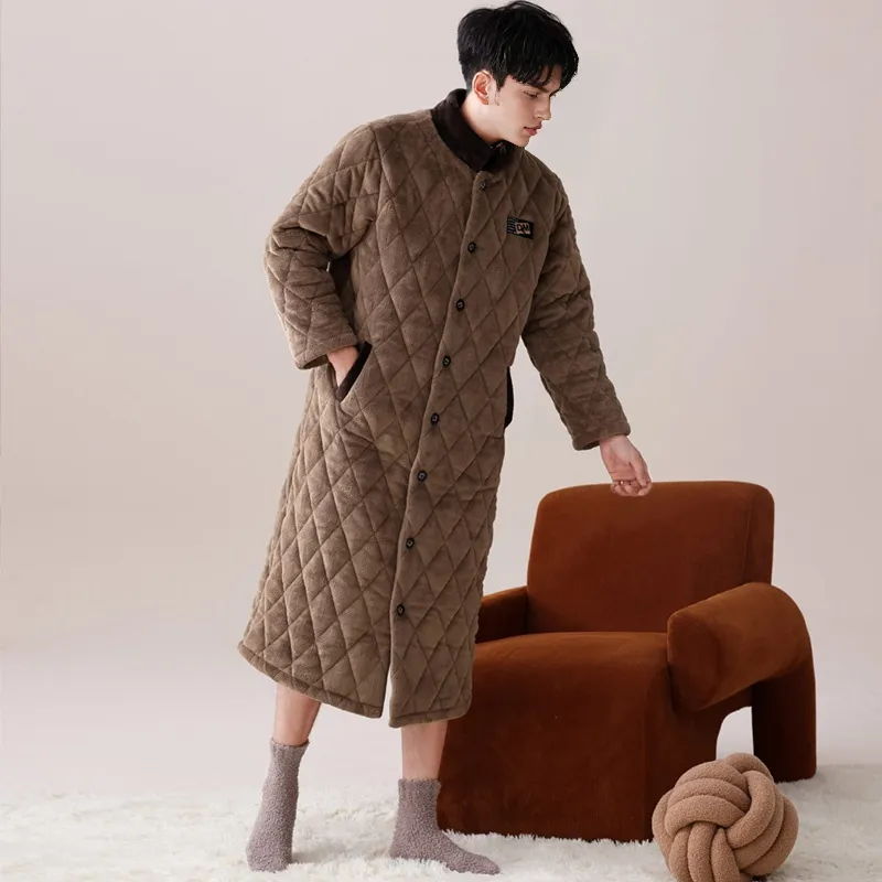 Dorame Men Bath Robes-3