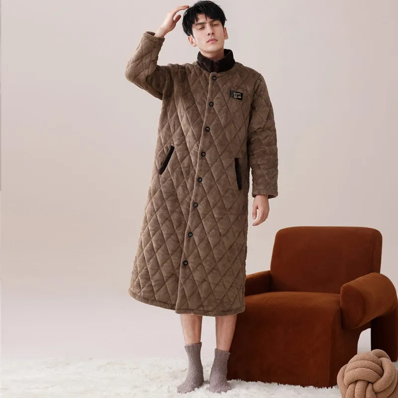 Dorame Men Bath Robes-5