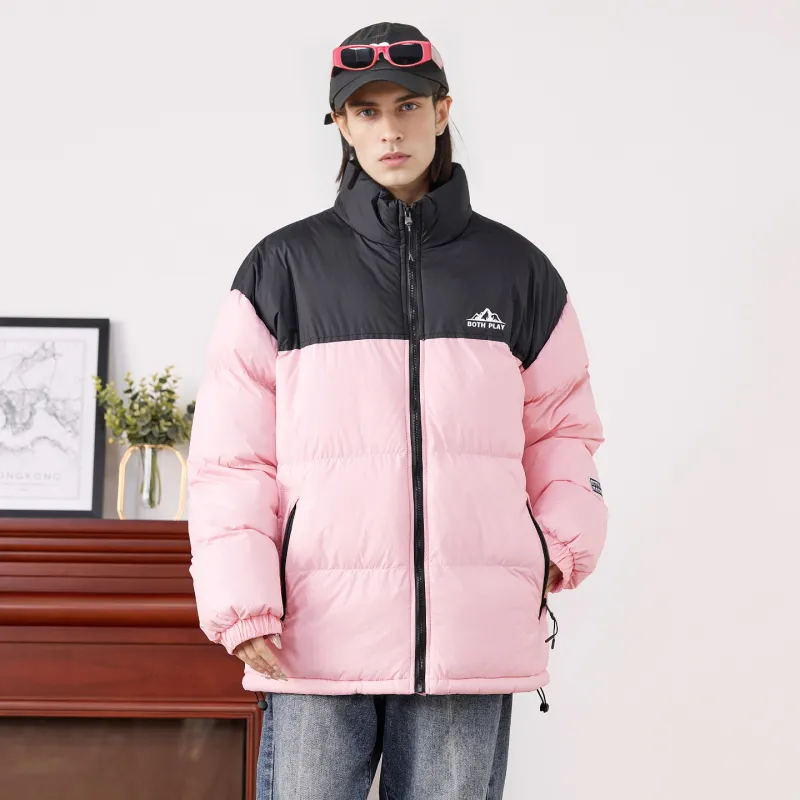 BOTH PLAY Puffer Jackets Unisex-43