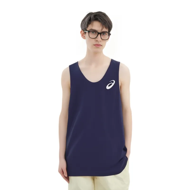 Asics Tank Tops Men Blue-1