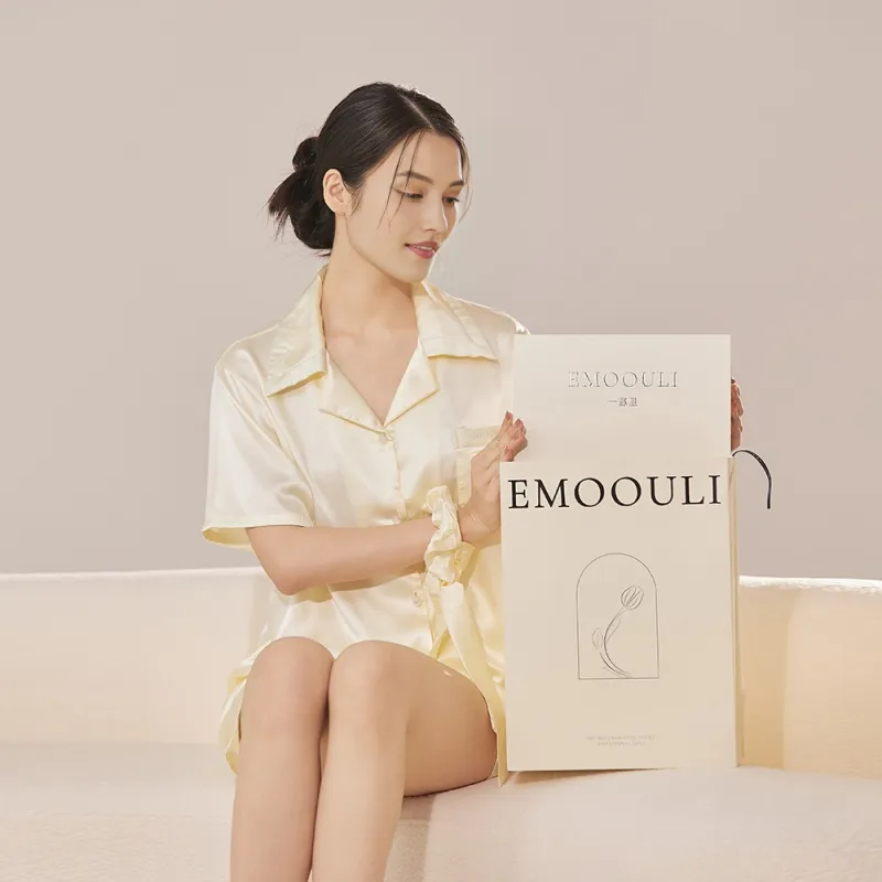 EMOOULI Pajama Gift Box Women's Light Green-9