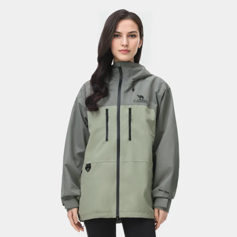 CAMEL All-weather Windbreaker Jacket Unisex-2