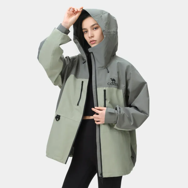 CAMEL All-weather Windbreaker Jacket Unisex-3