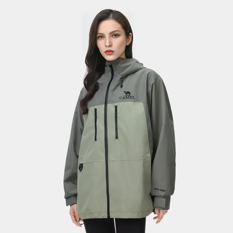 CAMEL All-weather Windbreaker Jacket Unisex-4