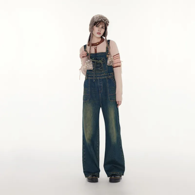 FPMZ Overalls Women's Dark Blue-3