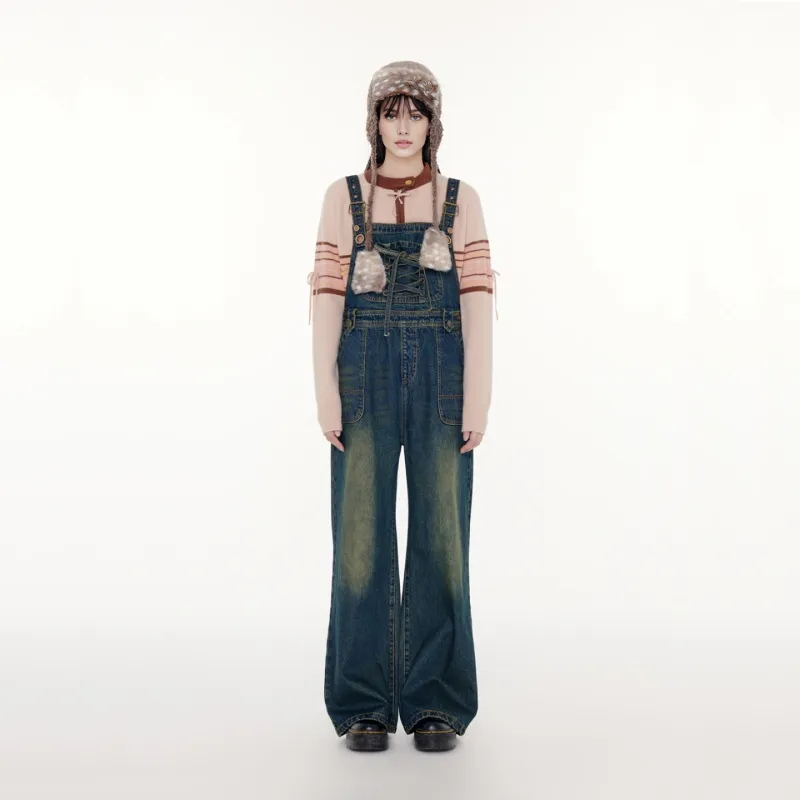 FPMZ Overalls Women's Dark Blue-4