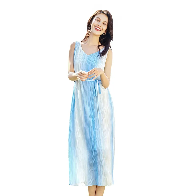 SENTUBILA Sleeveless Dresses Women's-8