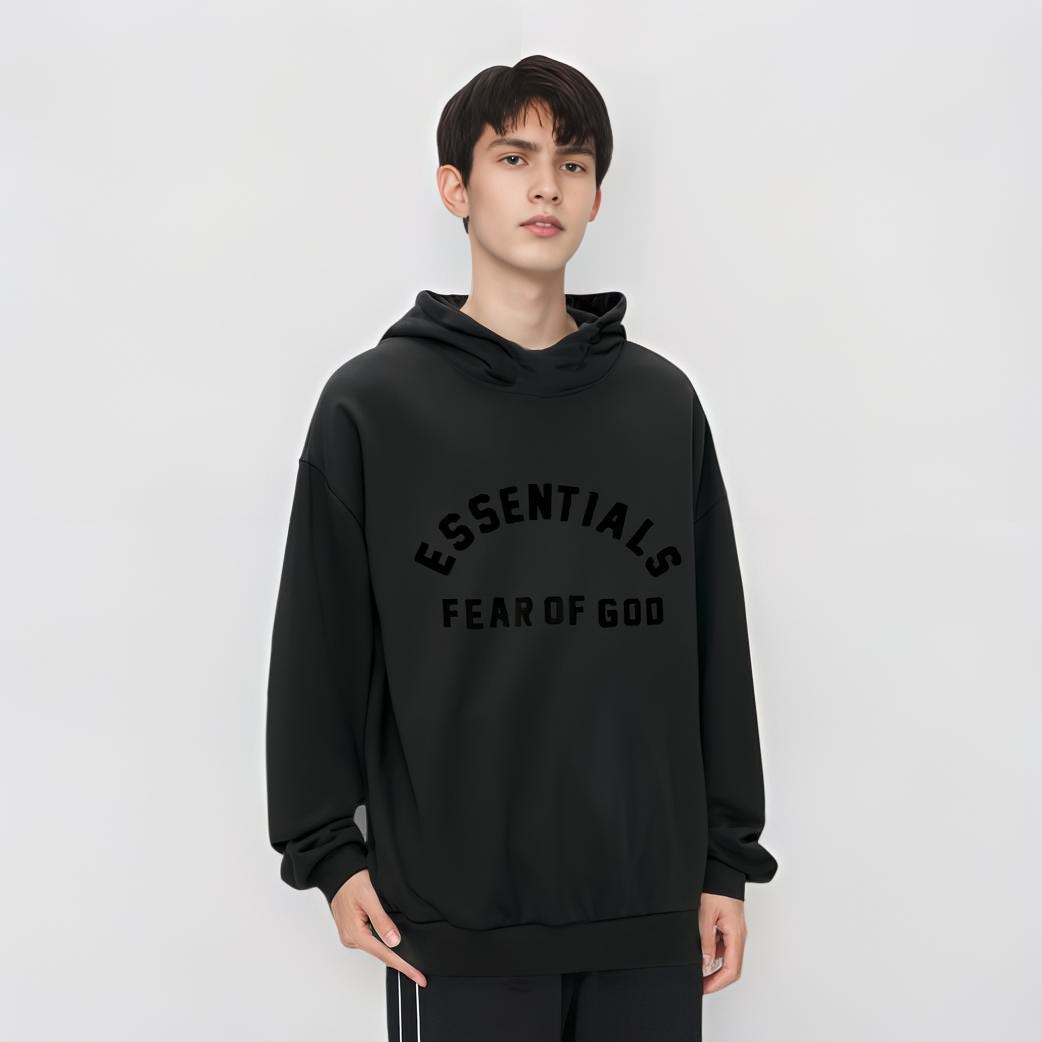 Fear of God Essentials Nylon Fleece Hoodie - POIZON
