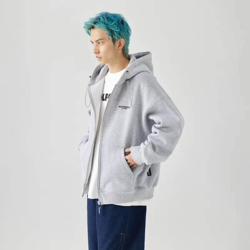 GOLFCROSS Sweatshirt Coat Unisex-19