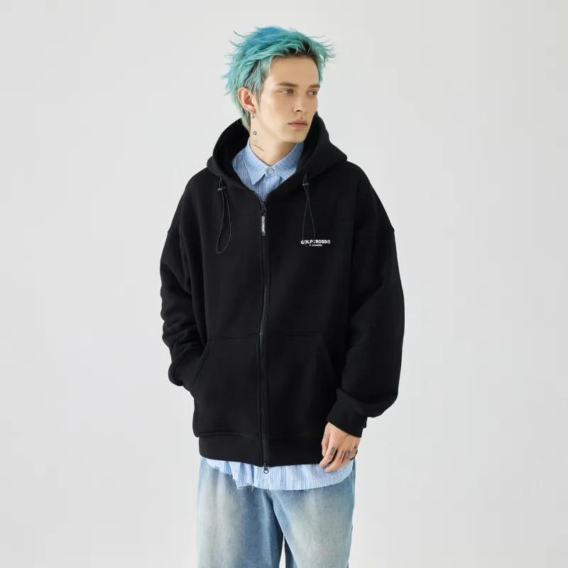 GOLFCROSS Sweatshirt Coat Unisex-10