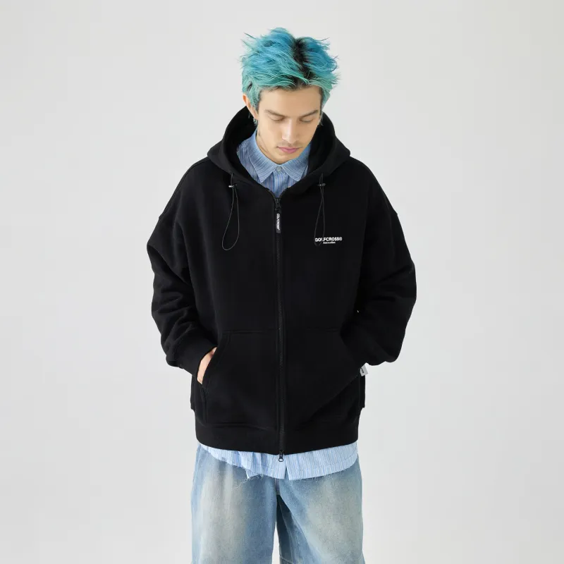 GOLFCROSS Sweatshirt Coat Unisex-12