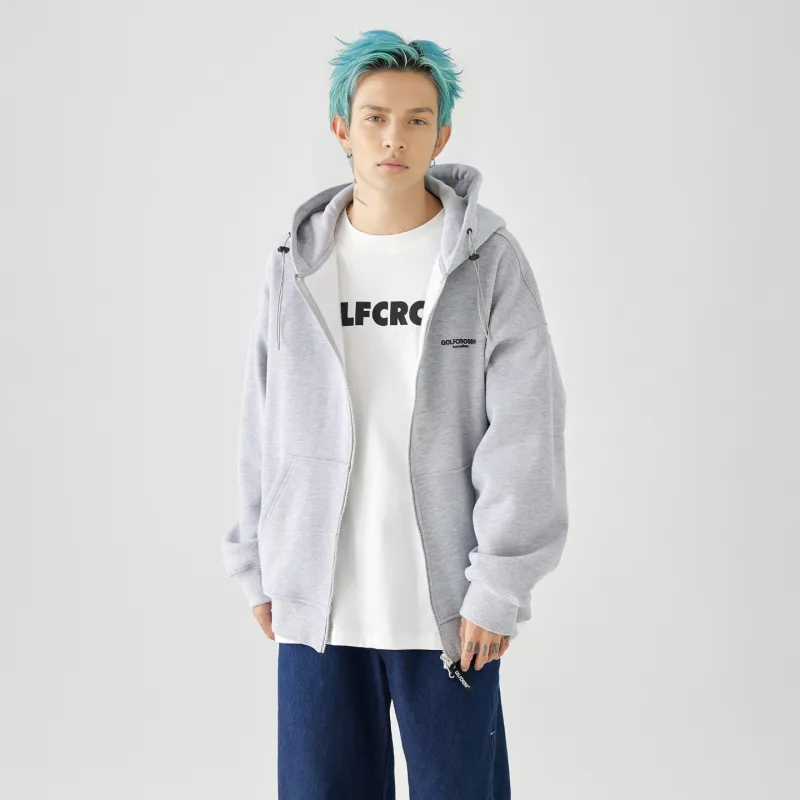 GOLFCROSS Sweatshirt Coat Unisex-16
