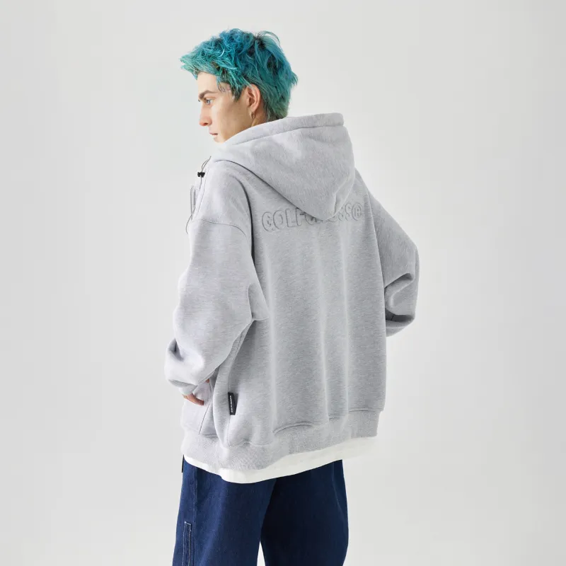 GOLFCROSS Sweatshirt Coat Unisex-17