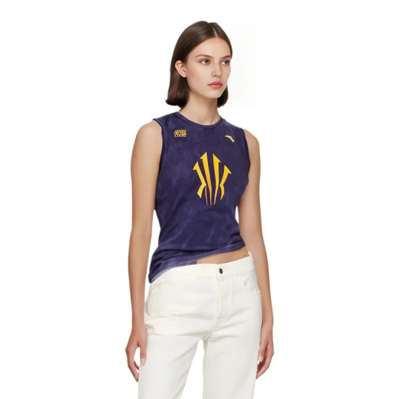 Anta Tank Tops Unisex Dark Purple-3