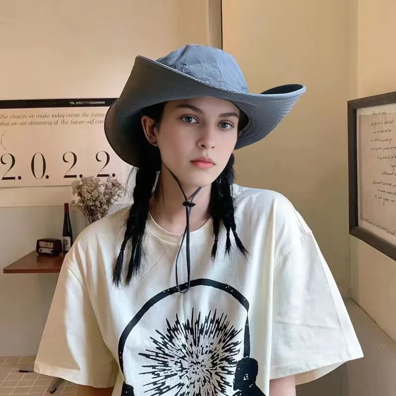 WODONBLE Polyester Bucket Hats Unisex-7