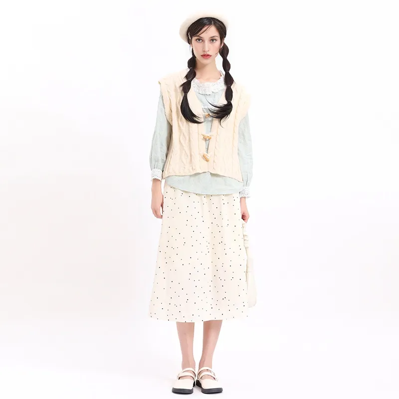 ZVJH Two Piece Skirt Sets Women's-2