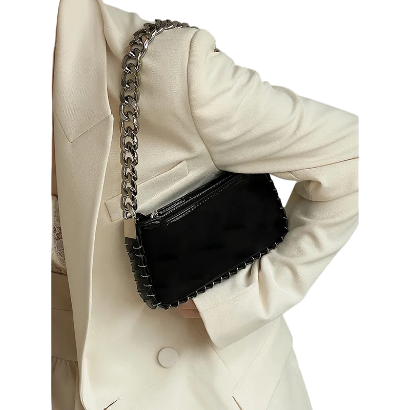 BEMIX PETS PU Shoulder Bag Regular Women's Black-2