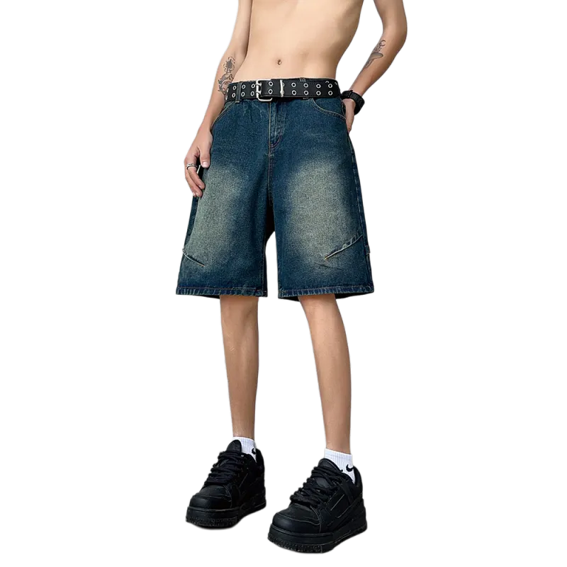 Chisportate Denim Shorts Unisex-19
