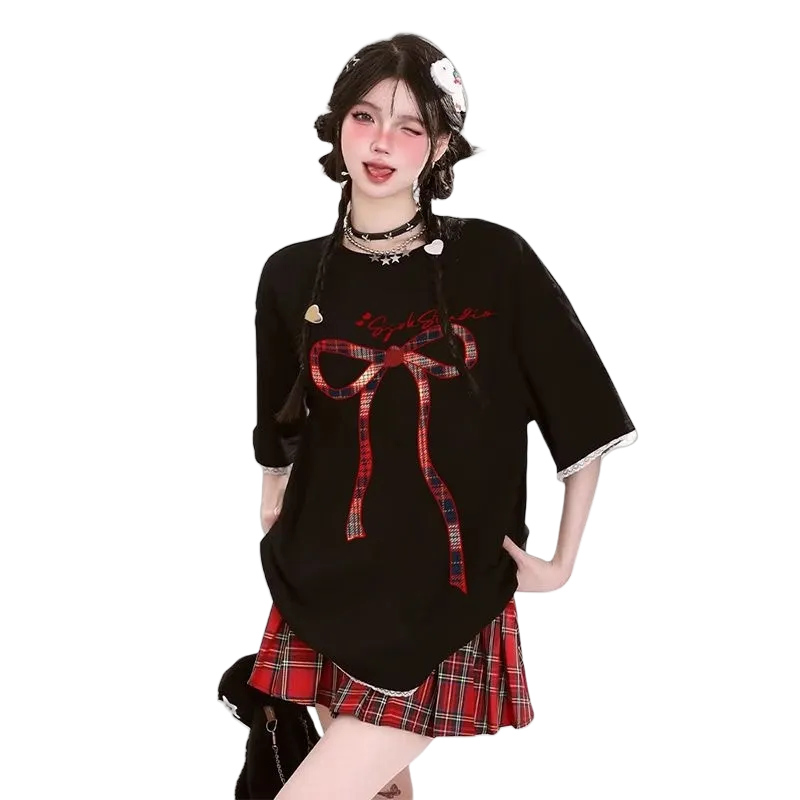 GOSO T Shirts Women's Black-3