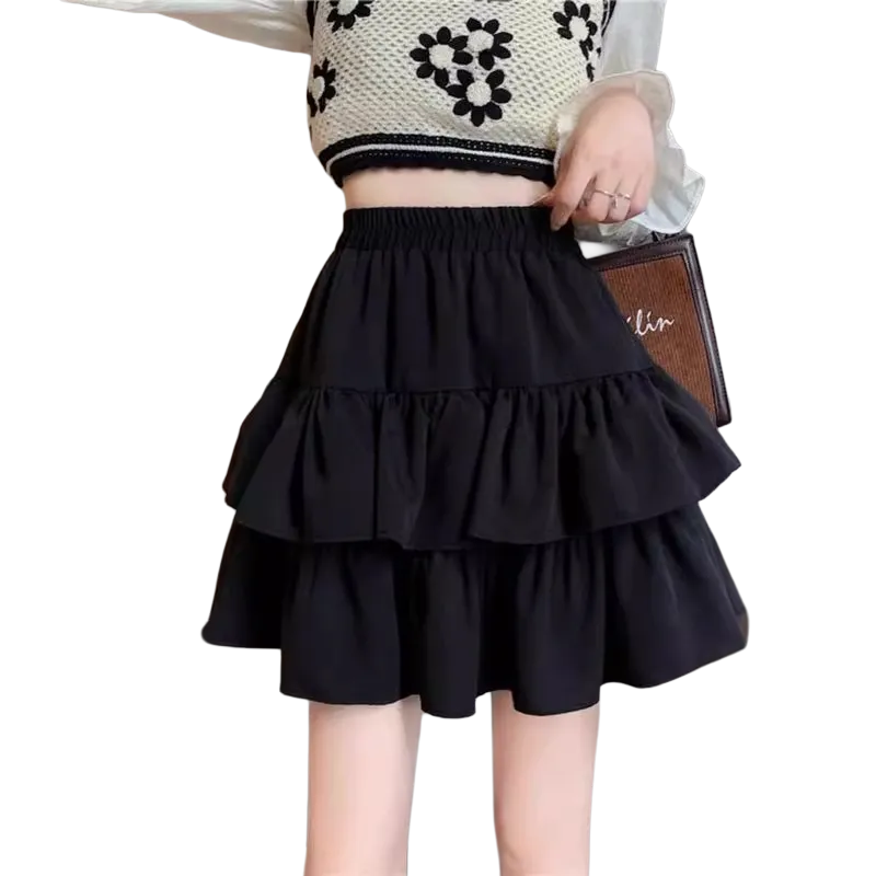 Gentle Welcome Casual Short Skirts Women's-1