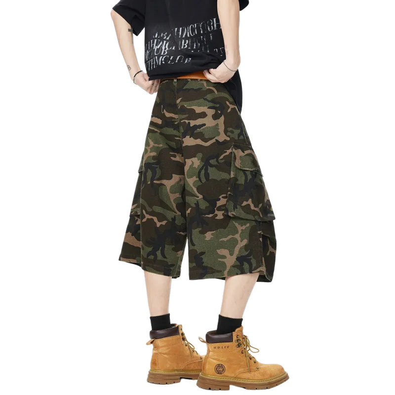 TELENT Cargo Shorts Unisex Camouflage-1