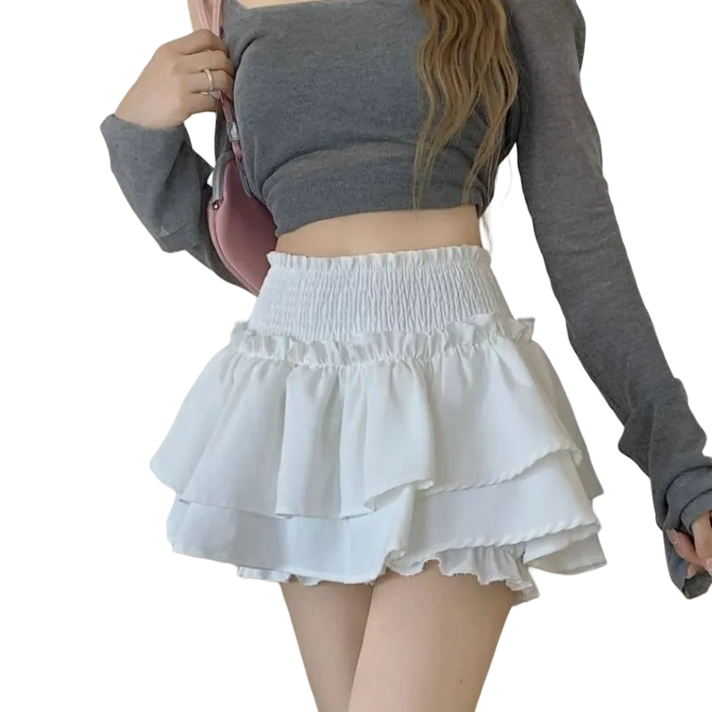 Gentle Welcome Casual Short Skirts Women's-2