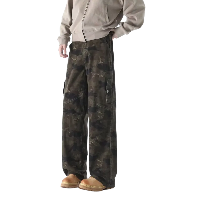 PANDA ADEVIL Jeans Unisex Camouflage-1