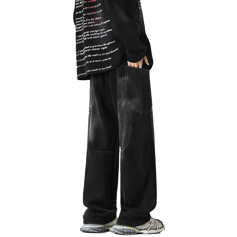 AMBER LIGHT Jeans Unisex Black-1