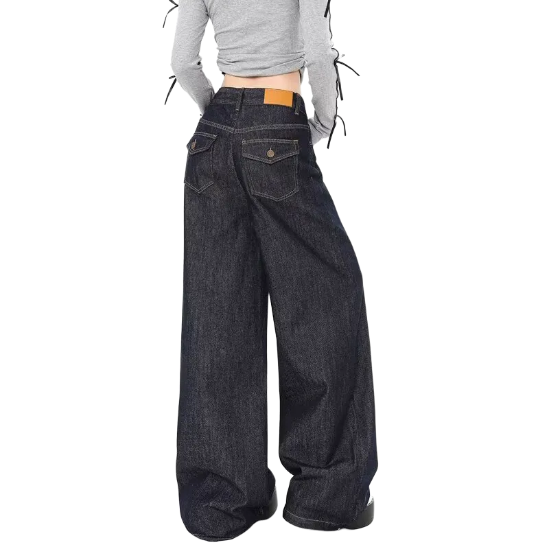 Kele Coco Jeans Women's Dark Blue-1