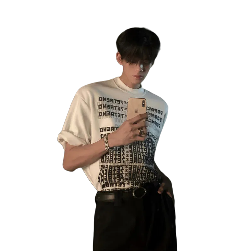 PVPVPV T Shirts Unisex White-4