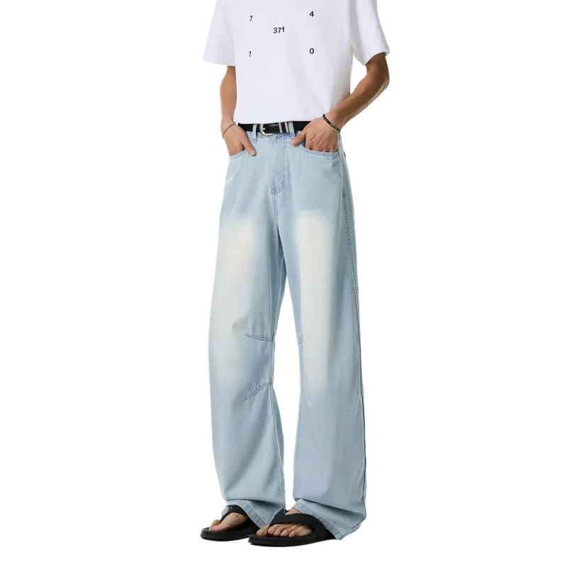 TELENT Jeans Unisex Ice Blue-3