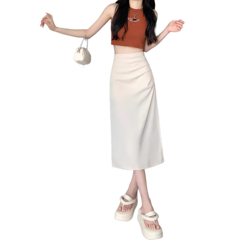 Gentle Welcome Casual Long Skirt Women's-3