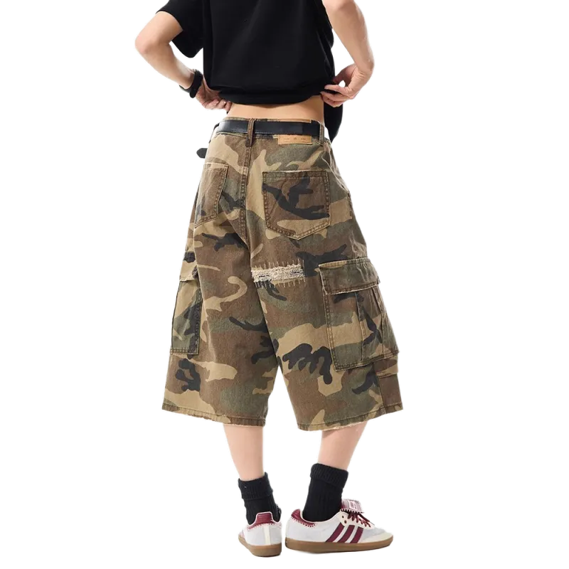 Chisportate Denim Shorts Unisex-3