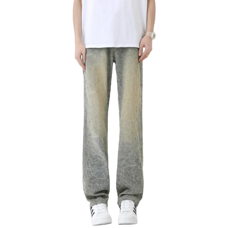 PVPVPV Jeans Unisex Yellow Mud-2