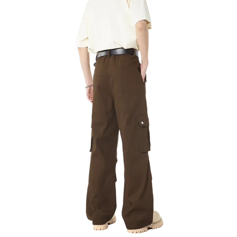 DAND Cargo Pants Unisex Green Camouflage-4