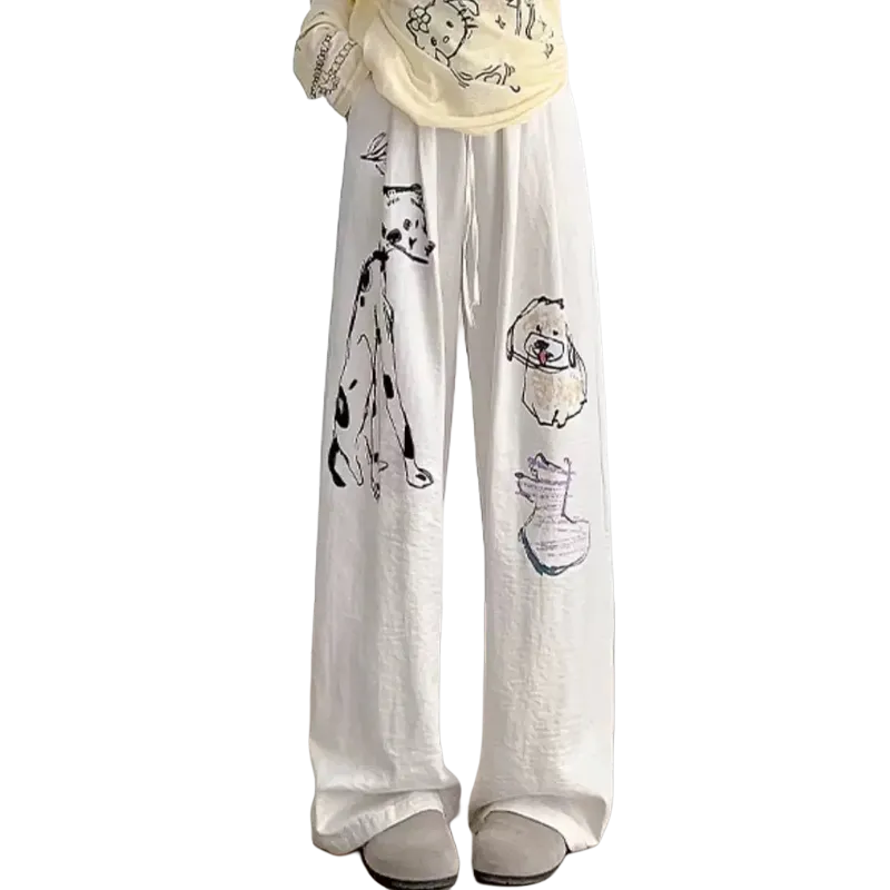 Incolore Casual Pants Women's Ecru-5