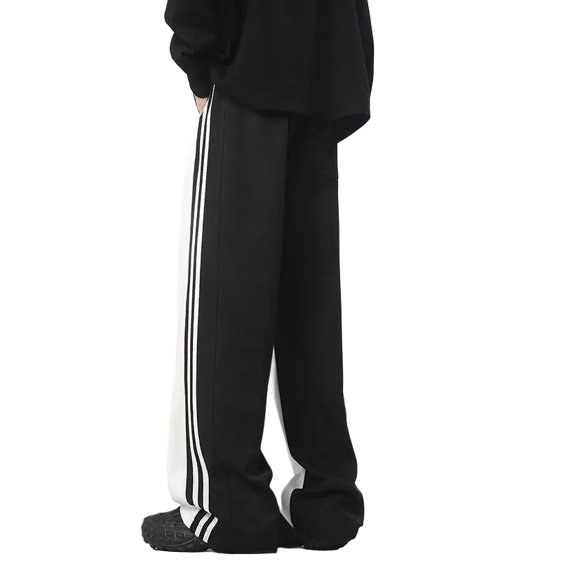 Ferrero Ross Casual Pants Unisex Black White-1