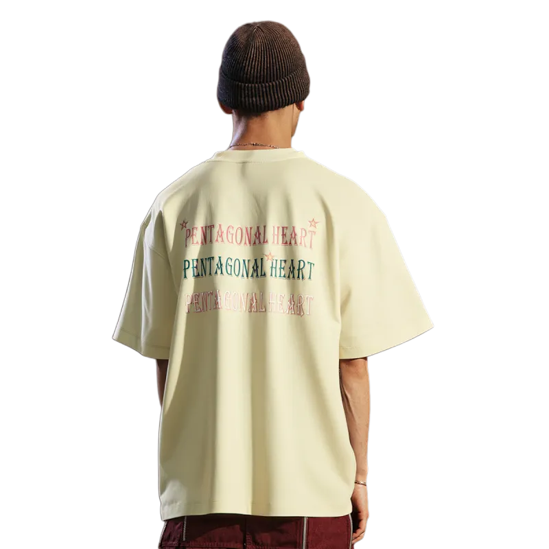 PENTAGONAL HEART T Shirt Unisex-2