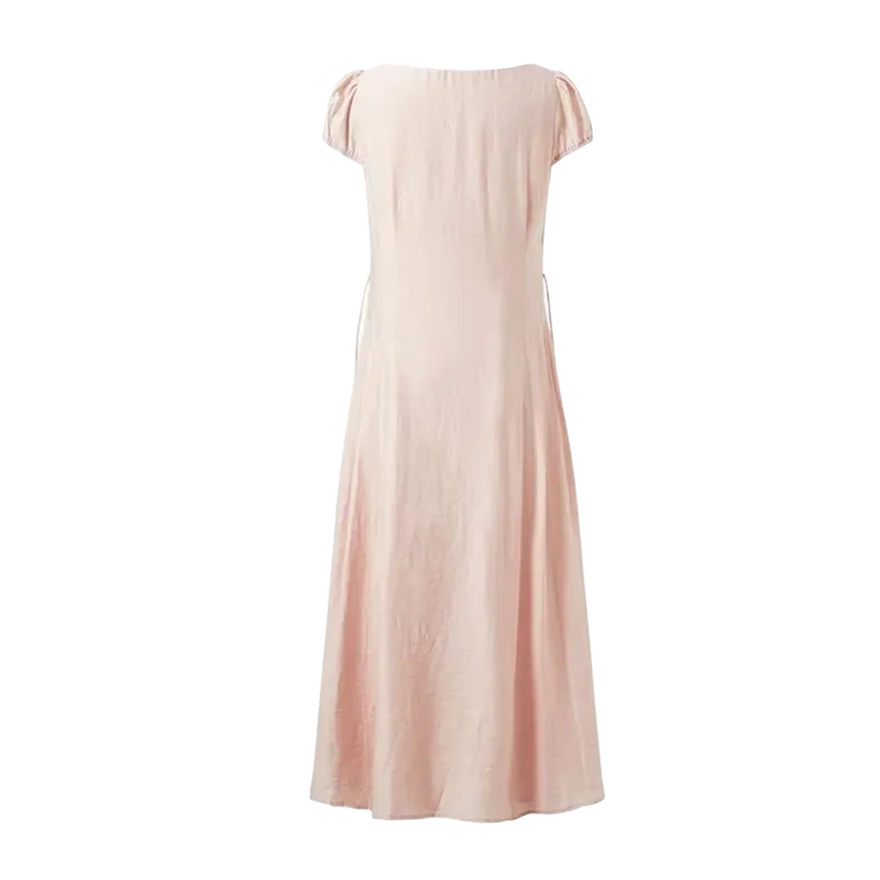 AFGGD Short Sleeved Dress Women's-1