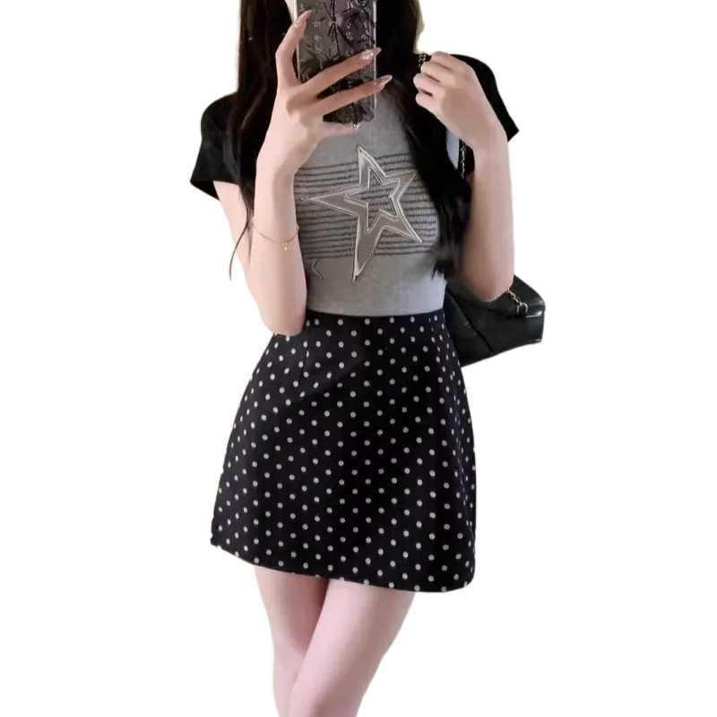 Gentle Welcome Casual Short Skirts Women's-3