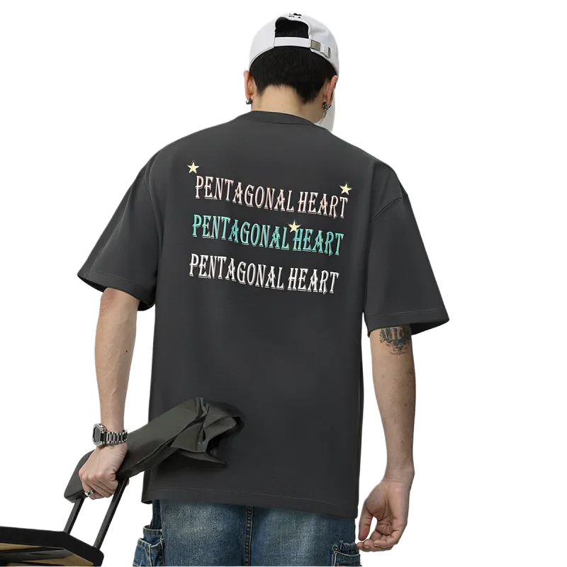 PENTAGONAL HEART T Shirt Unisex-7