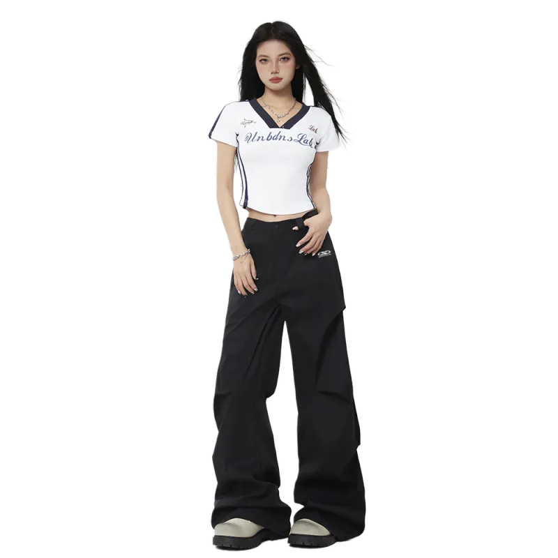 7 SEVFUN Casual Pants Unisex Black-2