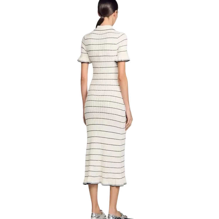 ABCMININ Short Sleeved Dress Women's-1