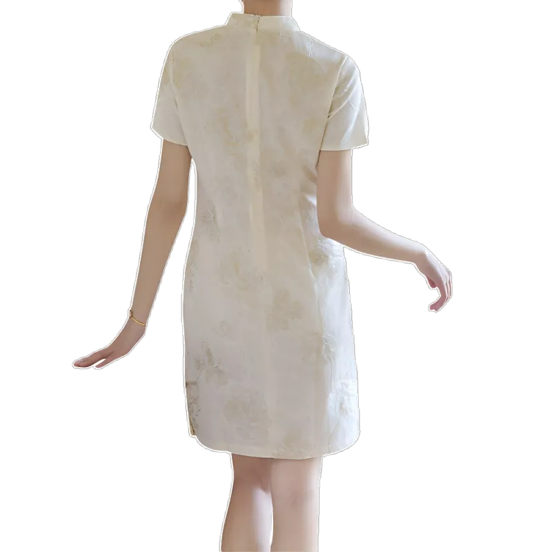 Ning Cai Yuer Short Sleeved Dress Women's-1
