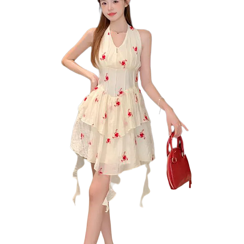 Incolore Sleeveless Dress Women's White-2